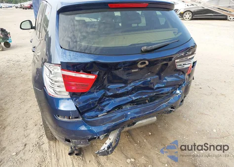 2017 BMW X3 xDrive28I из США, поврежденный, VIN 5UXWX9C3XH0W70889